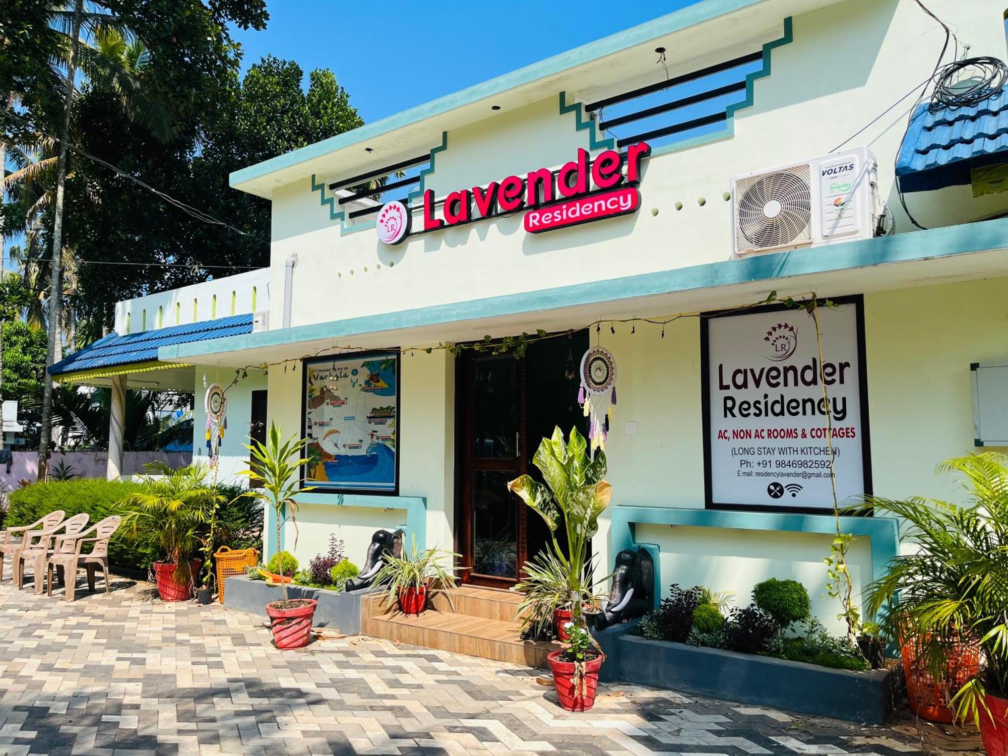 Lavender Residency Bed & Breakfast วาร์คาลา ภายนอก รูปภาพ