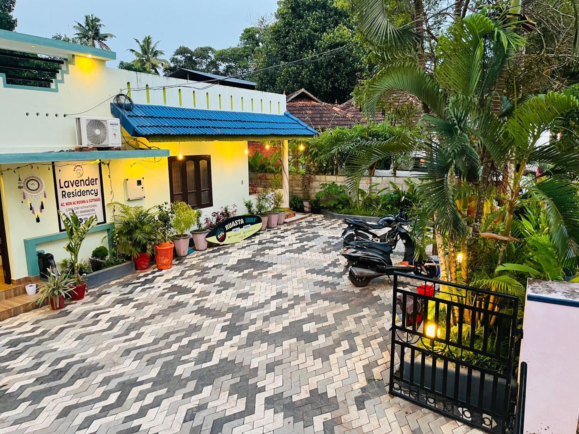 Lavender Residency Bed & Breakfast วาร์คาลา ภายนอก รูปภาพ