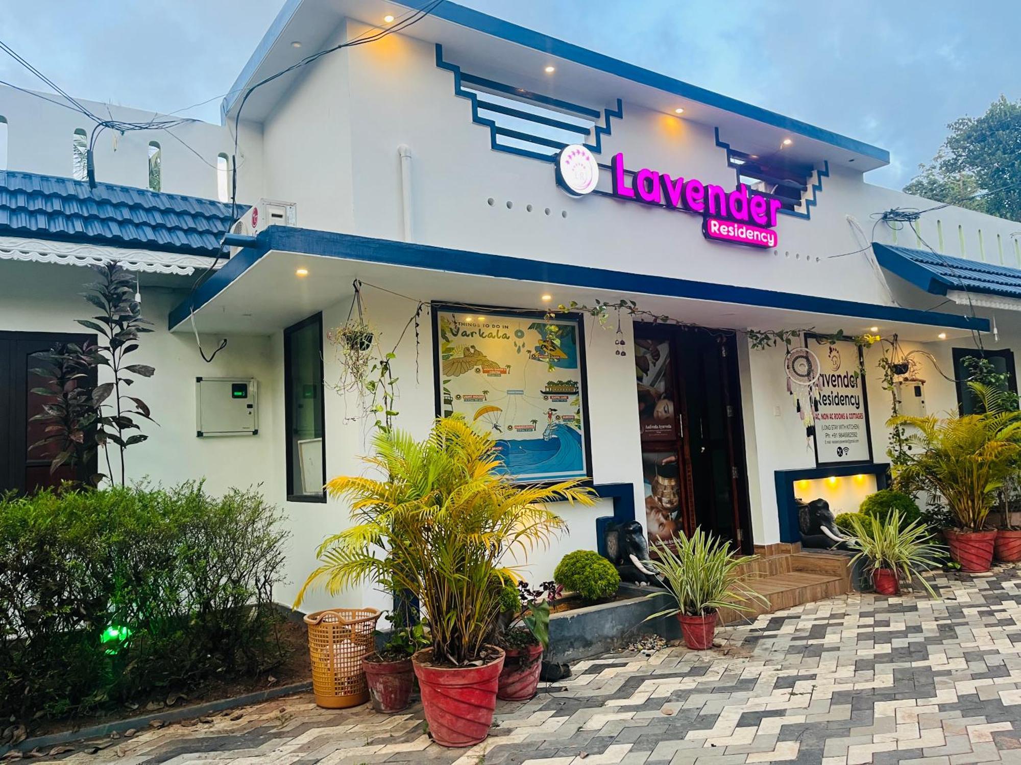 Lavender Residency Bed & Breakfast วาร์คาลา ภายนอก รูปภาพ